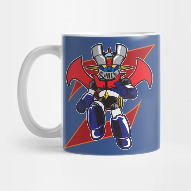 Mazinger Z Retro 2 by MatamorosGraphicDesign